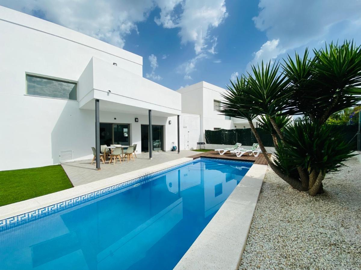 Casa Coco Stylisches Beachhouse Mit Pool & Sundeck Els Poblets Denia Exterior foto