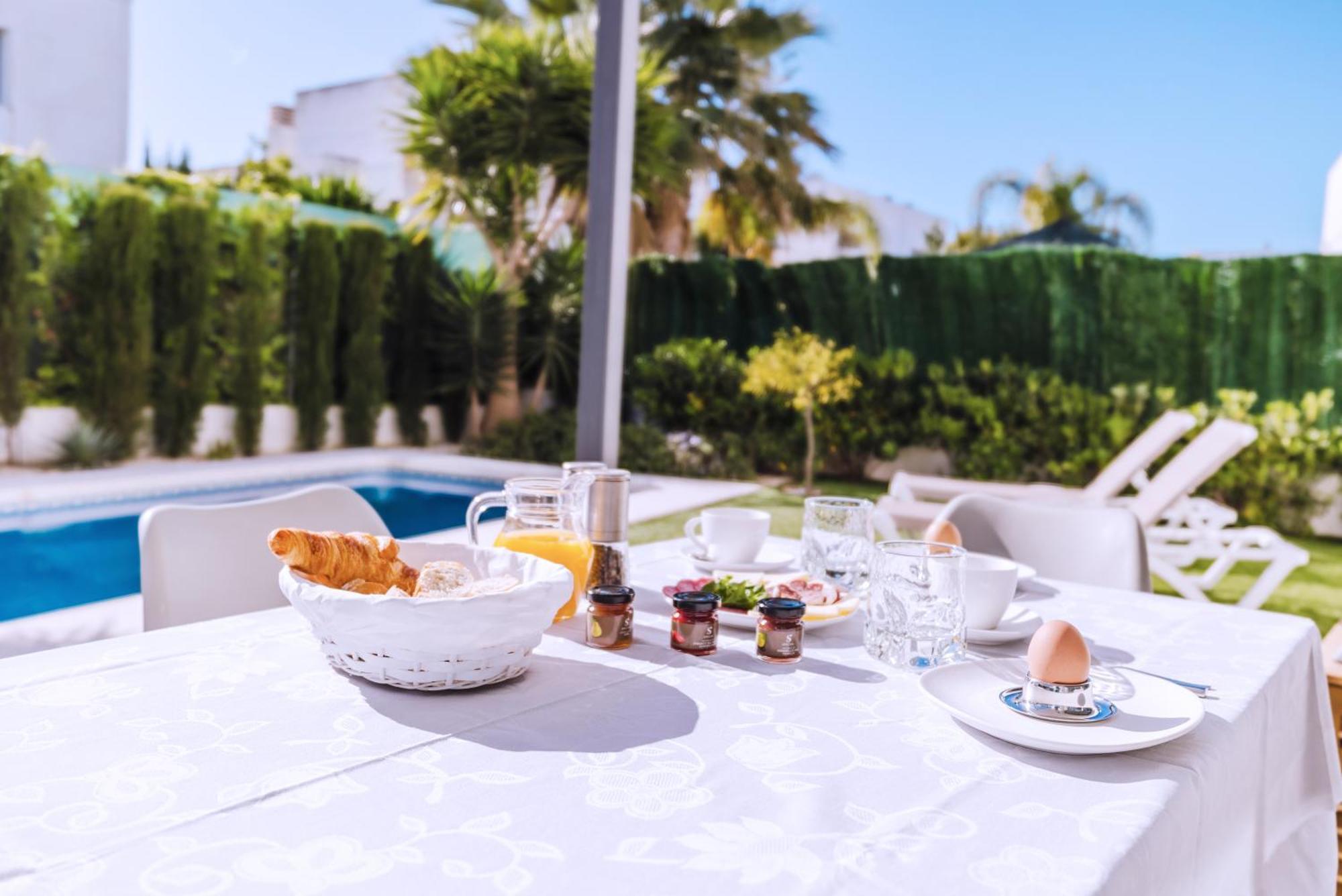 Casa Coco Stylisches Beachhouse Mit Pool & Sundeck Els Poblets Denia Exterior foto